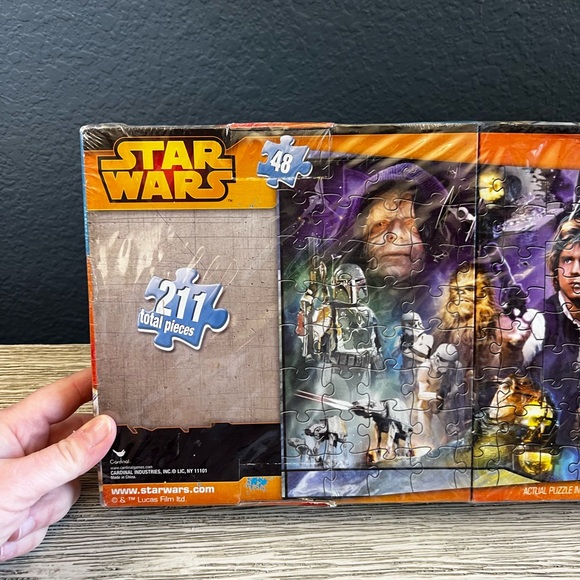 🆕 Star Wars Panorama Puzzle - 3 Puzzles Make 1 Panorama - New & Sealed - Picture 4 of 7